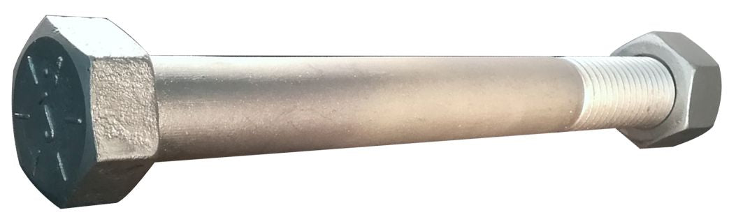 JGO TORNILLO DE 1 1/8" X 10" HEX C/TUERC